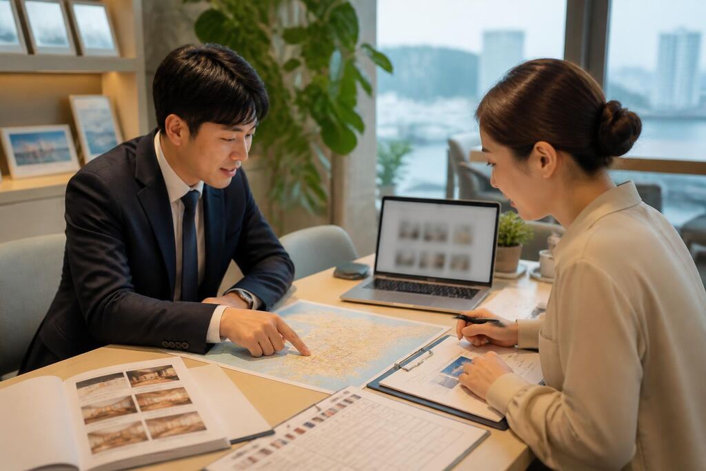 부산 단체여행 작업 범위와 현장 조건 이미지