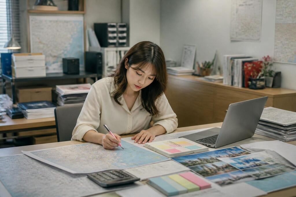 서울 여행 일정 컨설팅 작업 범위와 현장 조건 이미지