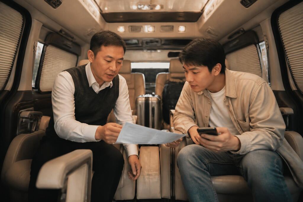 경남 여행 차량·기사 작업 범위와 현장 조건 이미지