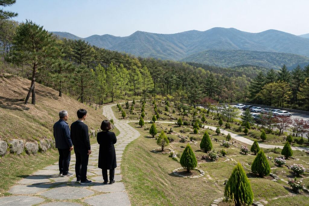 전남광주통합특별시 수목장 비용과 업체 비교 정보 이미지