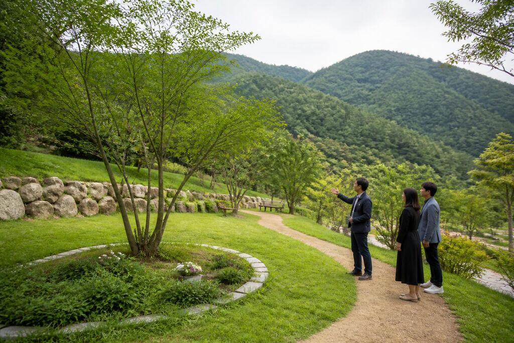 부산 수목장 비용과 업체 비교 정보 이미지