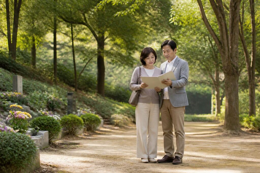 울산 수목장 이미지