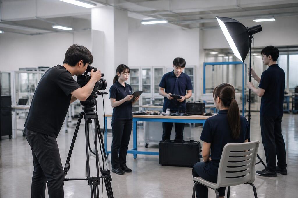 인천 기업·홍보영상 제작 작업 범위와 현장 조건 이미지
