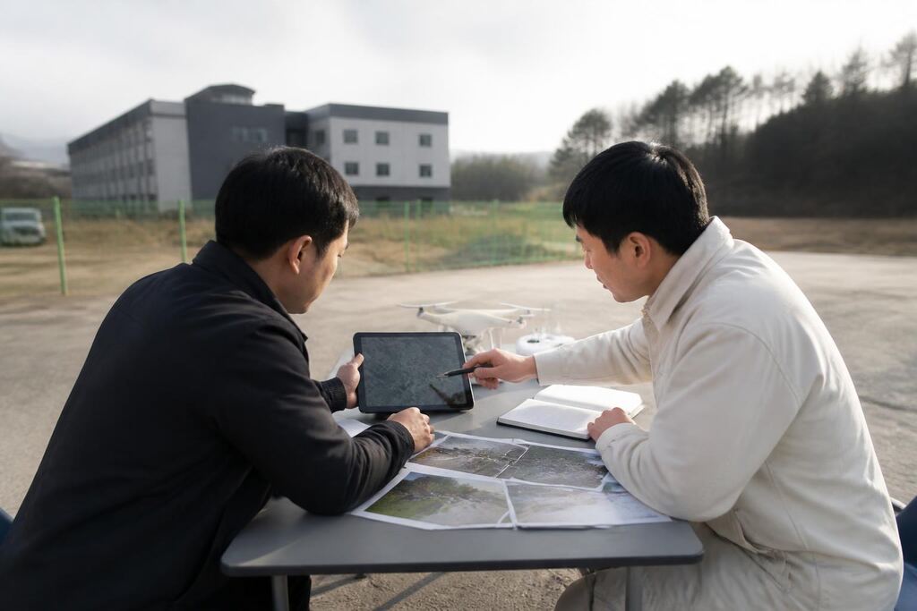 경남 드론 촬영 작업 범위와 현장 조건 이미지