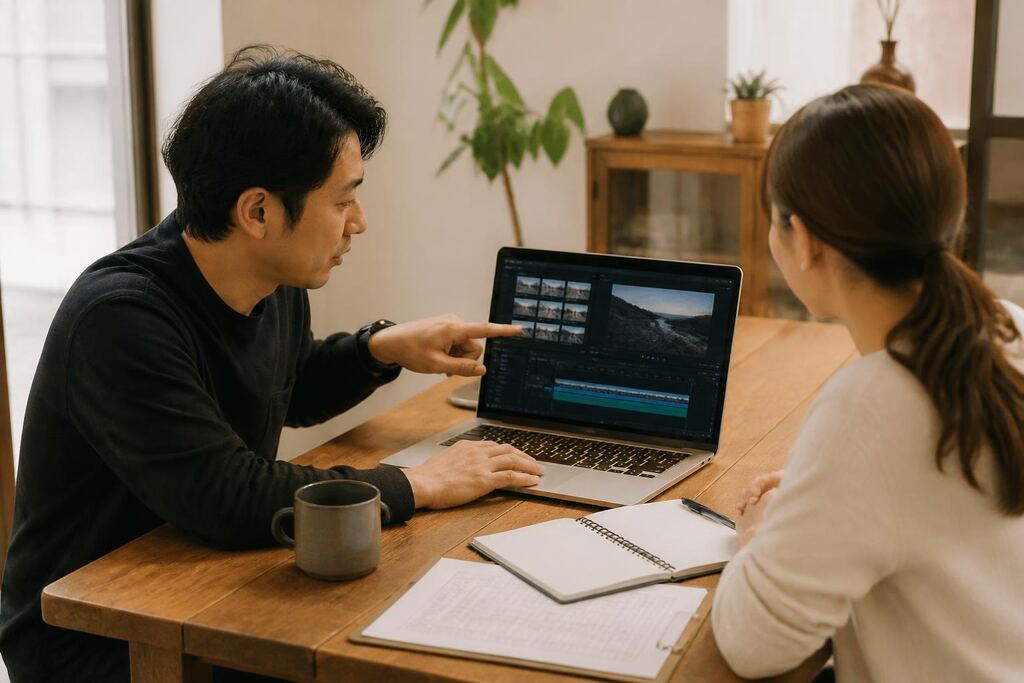 제주특별자치도 영상 편집 작업 범위와 현장 조건 이미지