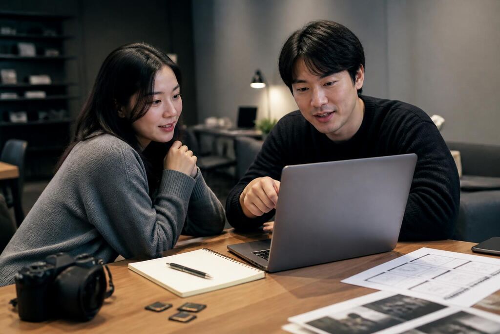 전남광주통합특별시 영상 편집 작업 범위와 현장 조건 이미지