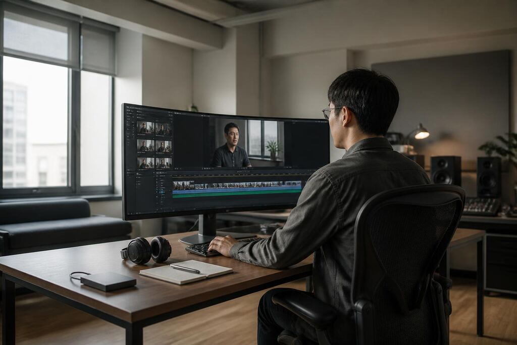 인천 영상 편집 이미지