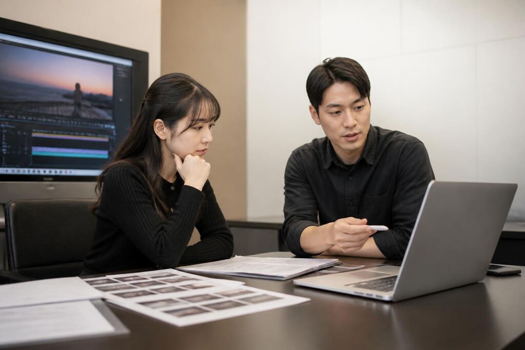 세종특별자치시 영상 편집 작업 범위와 현장 조건 이미지