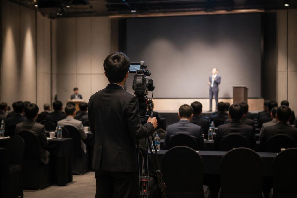 서울 종로구 행사 영상 촬영 이미지