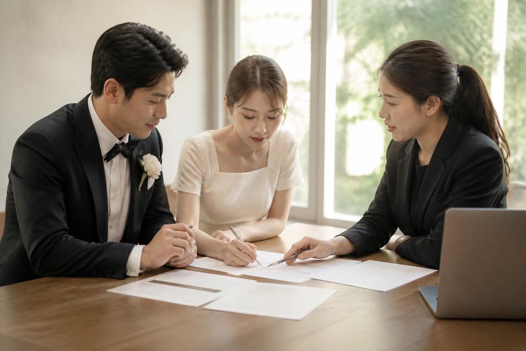 서울 웨딩 사회자 작업 범위와 현장 조건 이미지