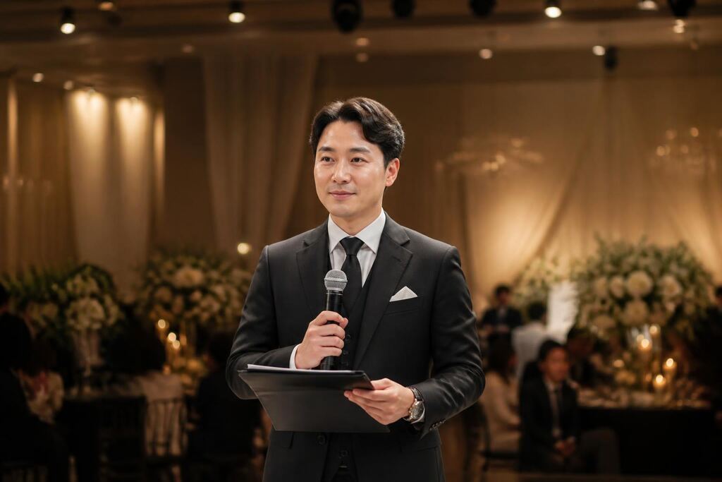 강원특별자치도 웨딩 사회자 이미지