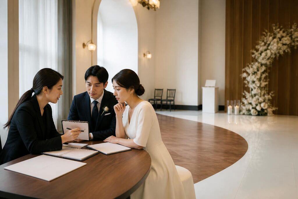 충북 웨딩 사회자 작업 범위와 현장 조건 이미지