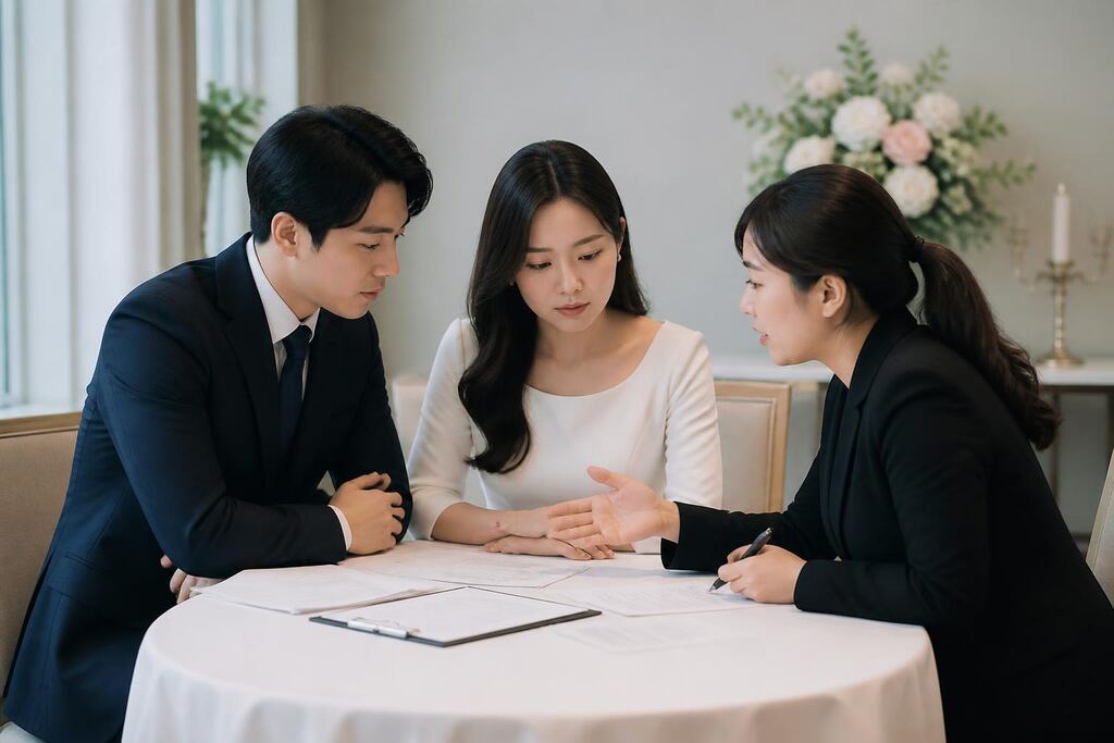 전남광주통합특별시 웨딩 사회자 작업 범위와 현장 조건 이미지