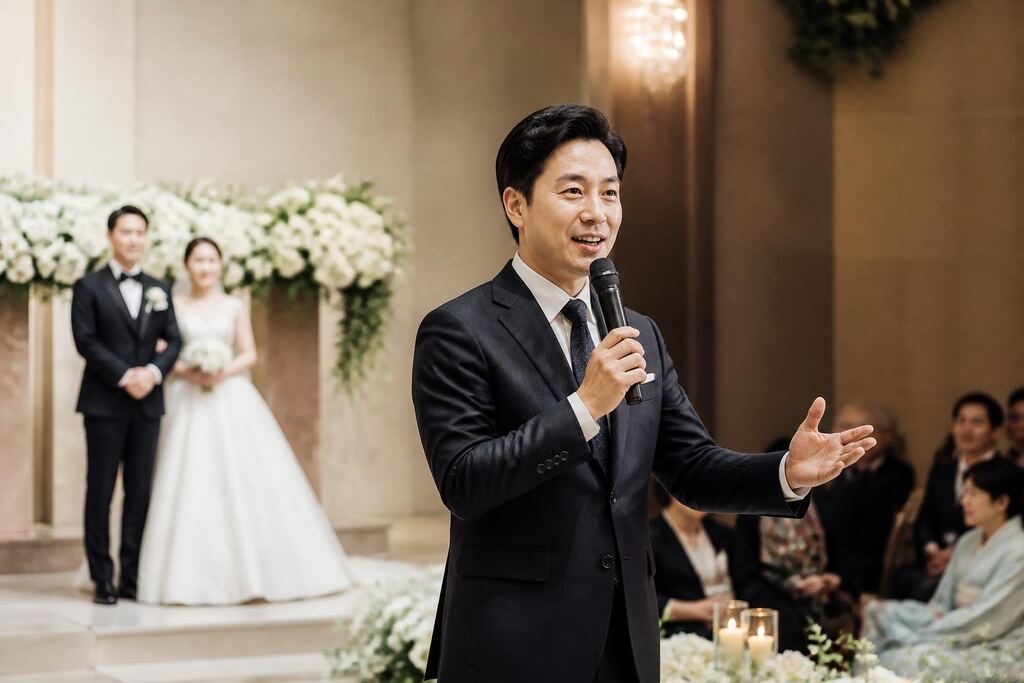 부산 웨딩 사회자 이미지