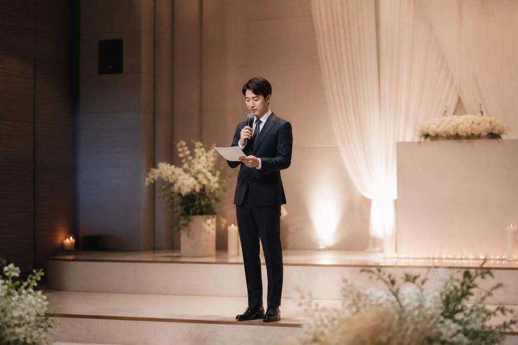 인천 웨딩 사회자 이미지