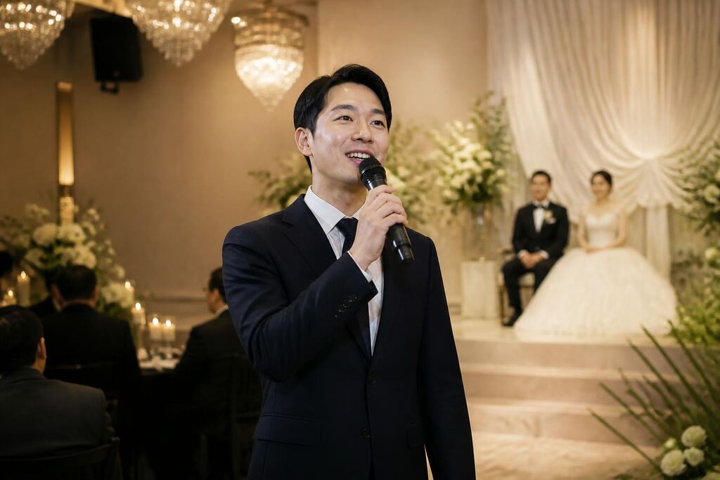 경기 웨딩 사회자 이미지