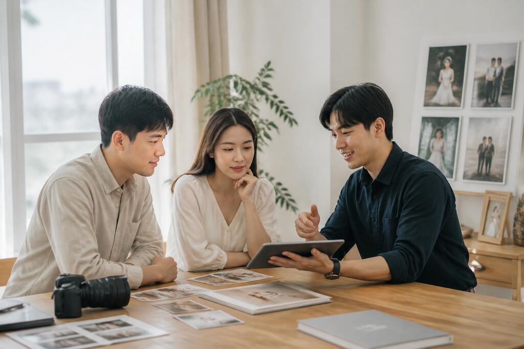 부산 웨딩 스냅 이미지