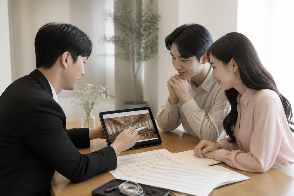 대전 축가·연주 비용과 업체 비교 정보 이미지