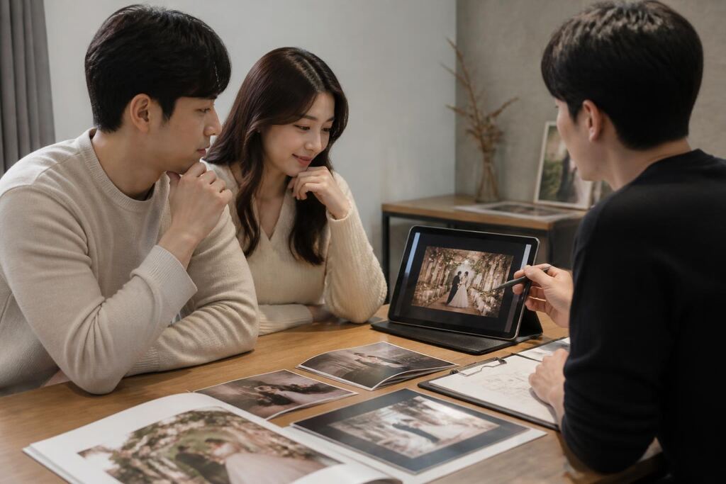 전남광주통합특별시 웨딩 영상·본식 DVD 작업 범위와 현장 조건 이미지