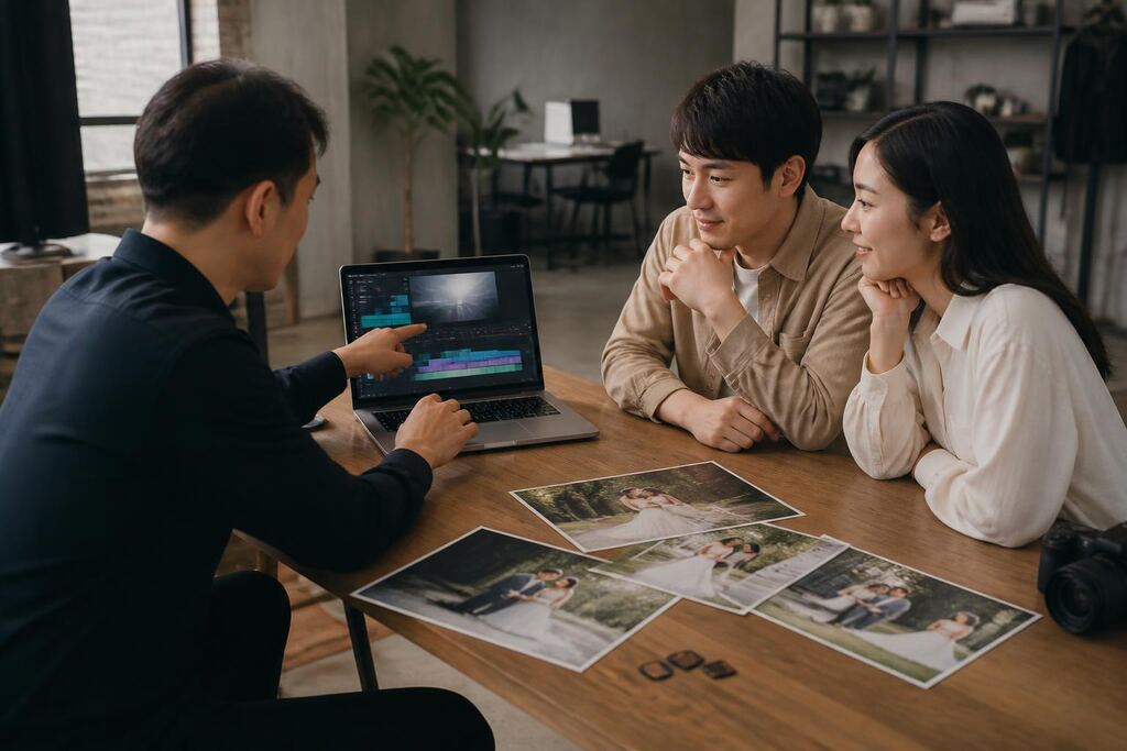 세종특별자치시 웨딩 영상·본식 DVD 작업 범위와 현장 조건 이미지
