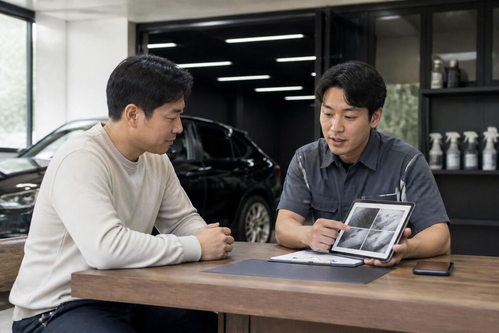서울 중랑구 세차·광택·디테일링 비용과 업체 비교 정보 이미지