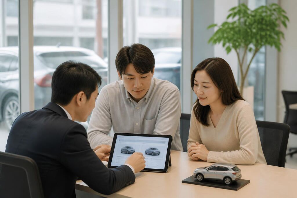 서울 은평구 신차 구매 이미지