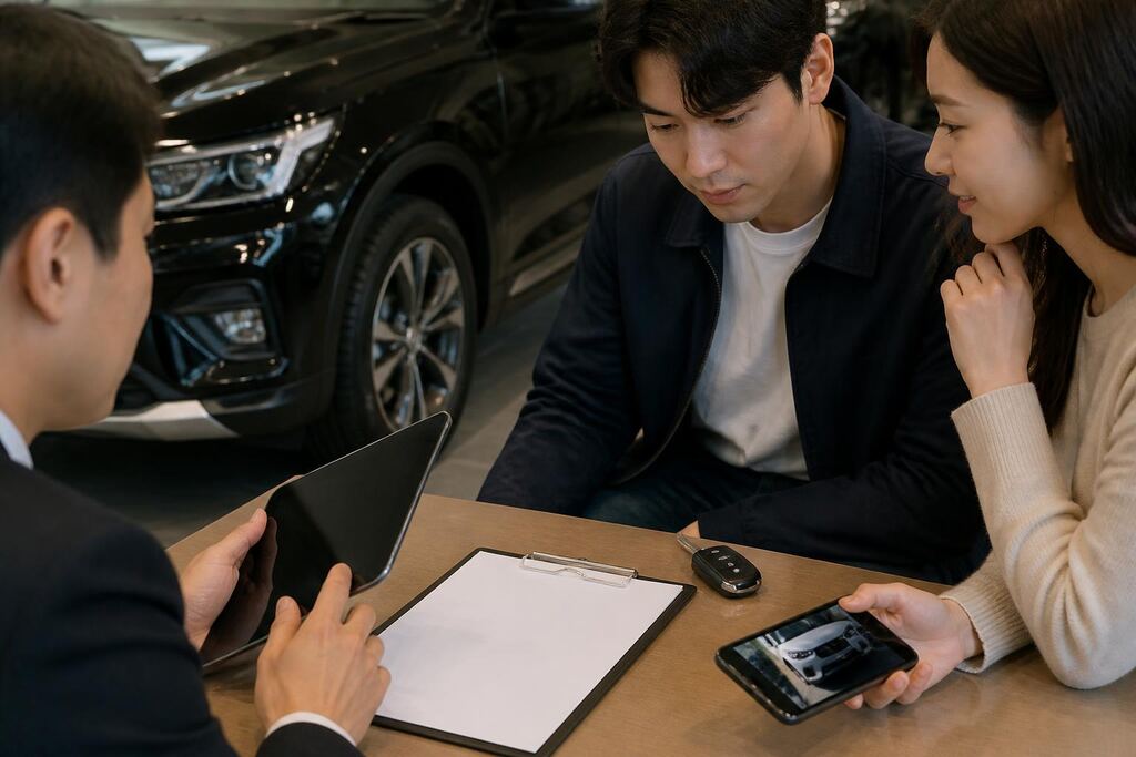 서울 강서구 신차 구매 비용과 업체 비교 정보 이미지