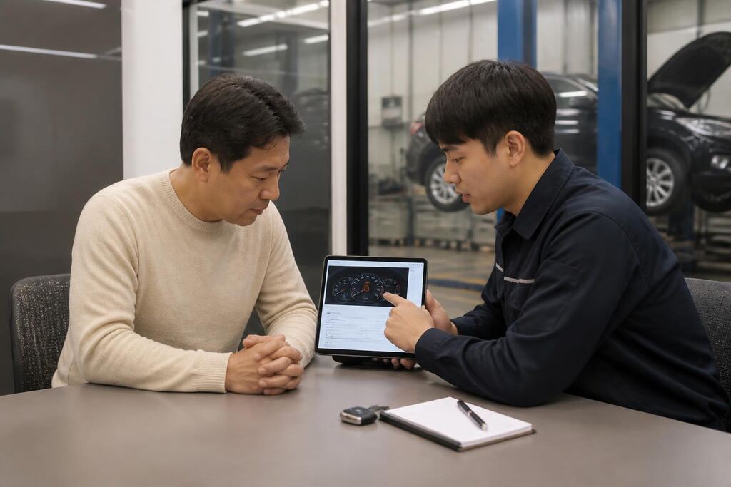 서울 용산구 자동차 정비·수리 작업 범위와 현장 조건 이미지