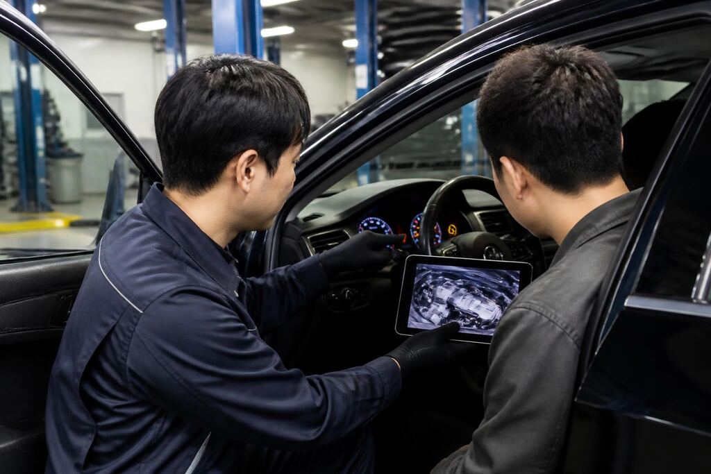 서울 성동구 자동차 정비·수리 작업 범위와 현장 조건 이미지