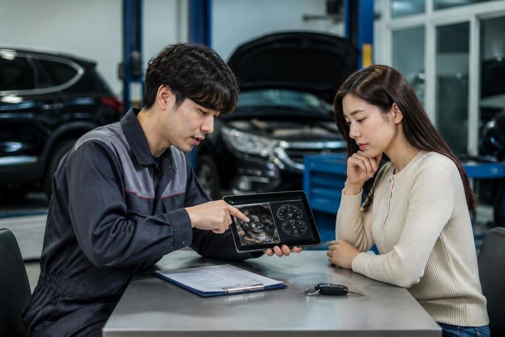 서울 도봉구 자동차 정비·수리 비용과 업체 비교 정보 이미지