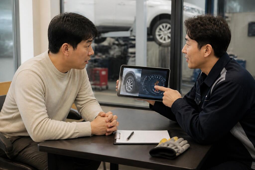 서울 서대문구 자동차 정비·수리 작업 범위와 현장 조건 이미지