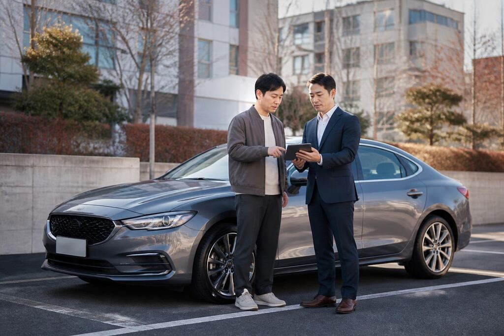 서울 용산구 중고차 판매 이미지