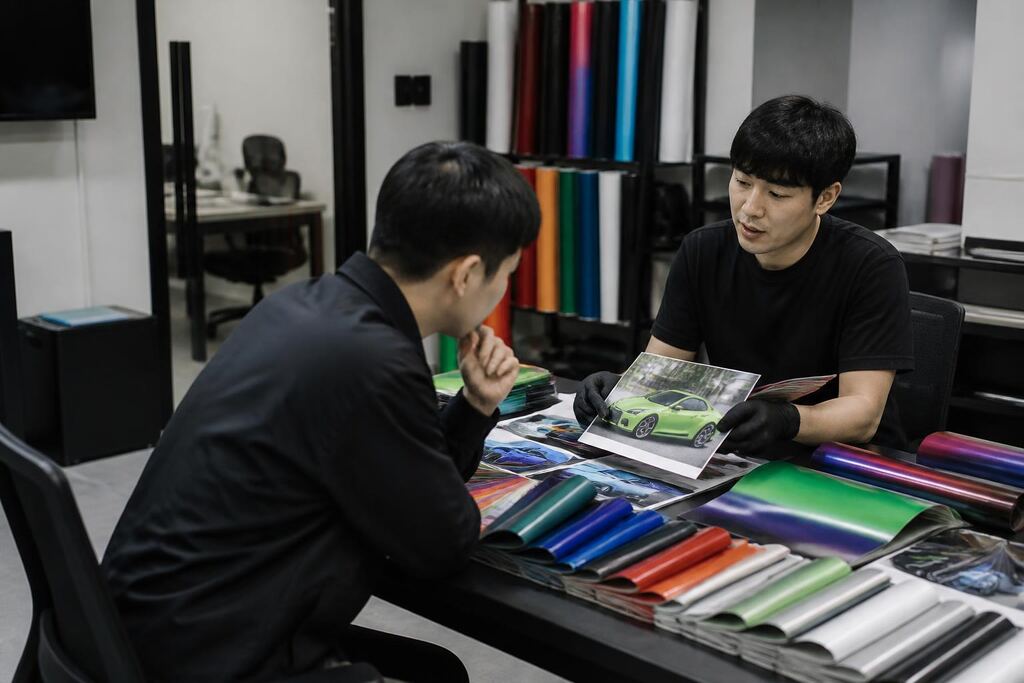 서울 은평구 랩핑 작업 범위와 현장 조건 이미지