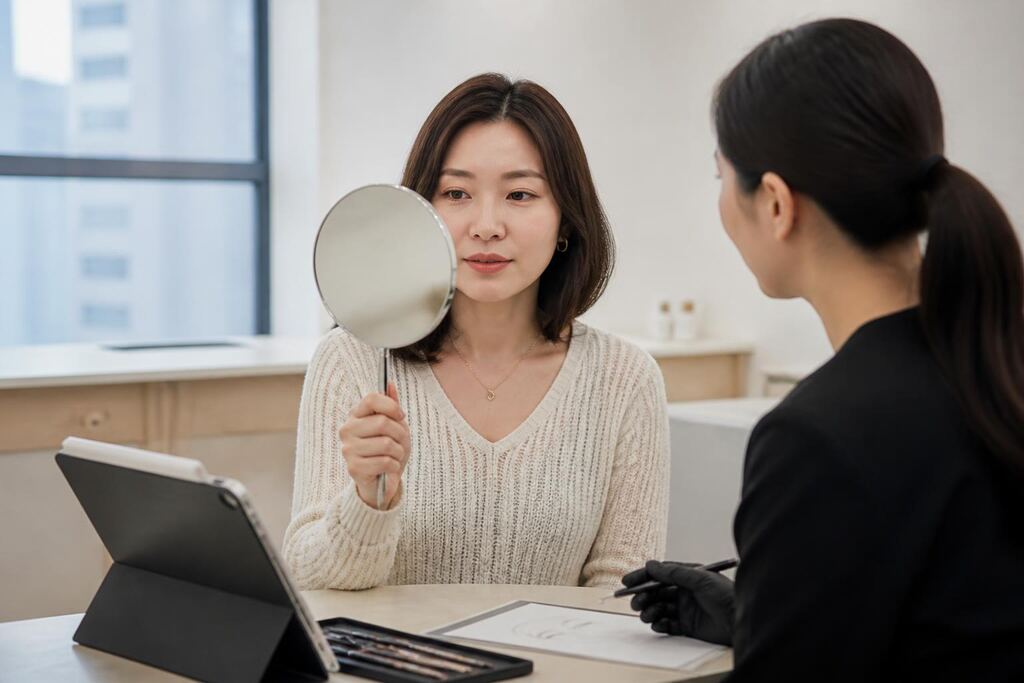서울 성동구 눈썹 반영구 이미지