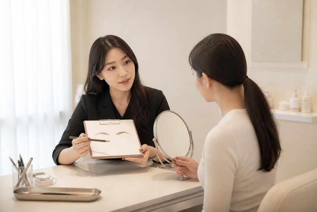 서울 강북구 눈썹 반영구 이미지