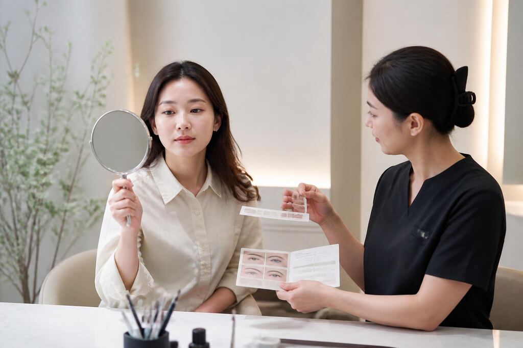 서울 강북구 눈썹 반영구 비용과 업체 비교 정보 이미지