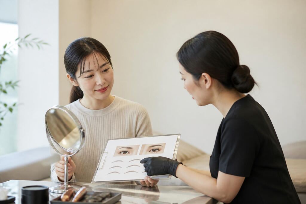 서울 노원구 눈썹 반영구 이미지