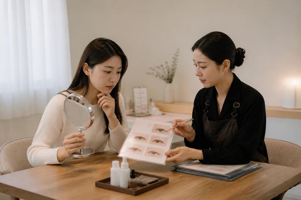 서울 금천구 눈썹 반영구 이미지