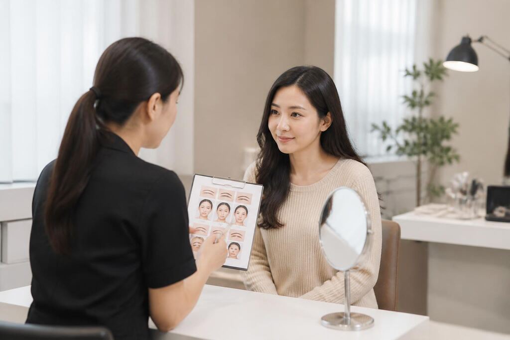 서울 강남구 눈썹 반영구 이미지