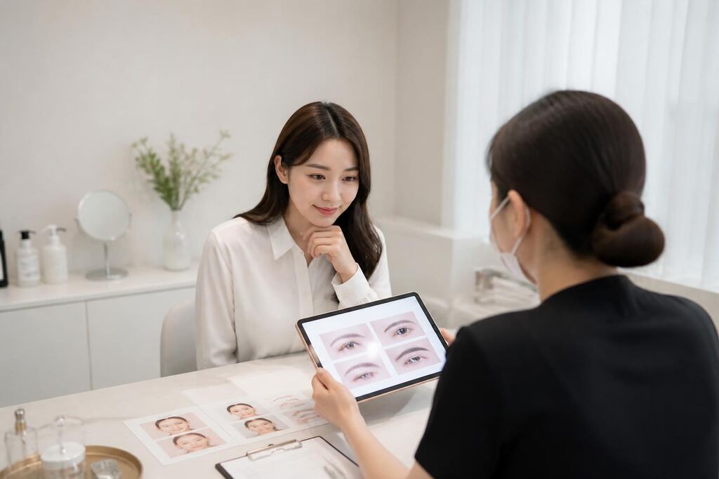 서울 송파구 눈썹 반영구 이미지