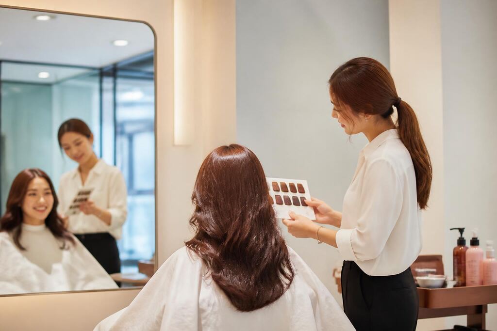 서울 용산구 염색·탈색 비용과 업체 비교 정보 이미지