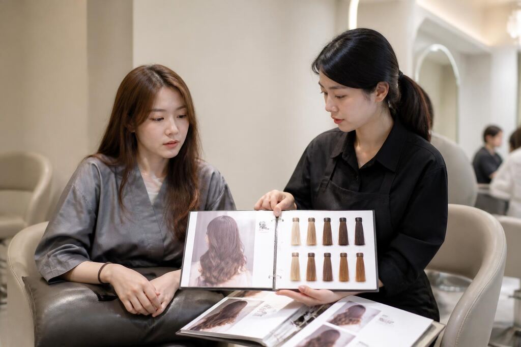 서울 금천구 염색·탈색 이미지