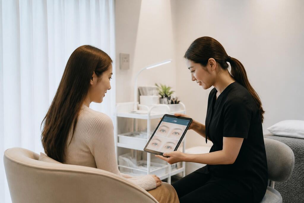 서울 광진구 속눈썹 관리 이미지