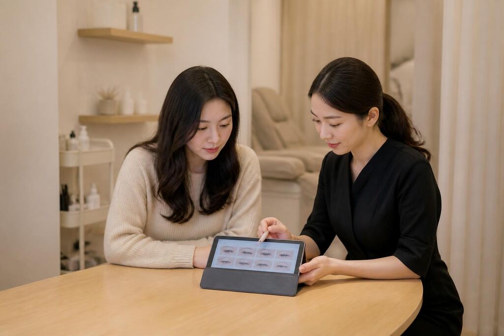 서울 강북구 속눈썹 관리 이미지