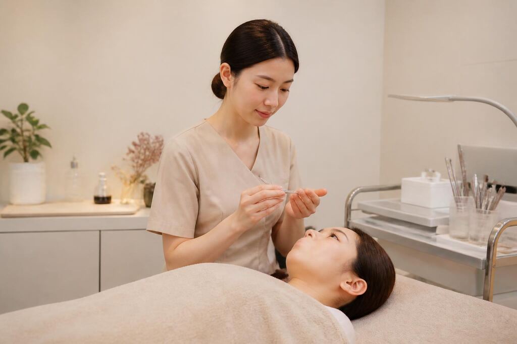 서울 관악구 속눈썹 관리 이미지