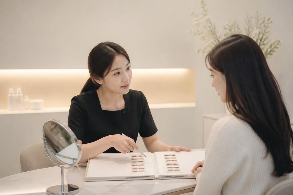 서울 강남구 속눈썹 관리 이미지