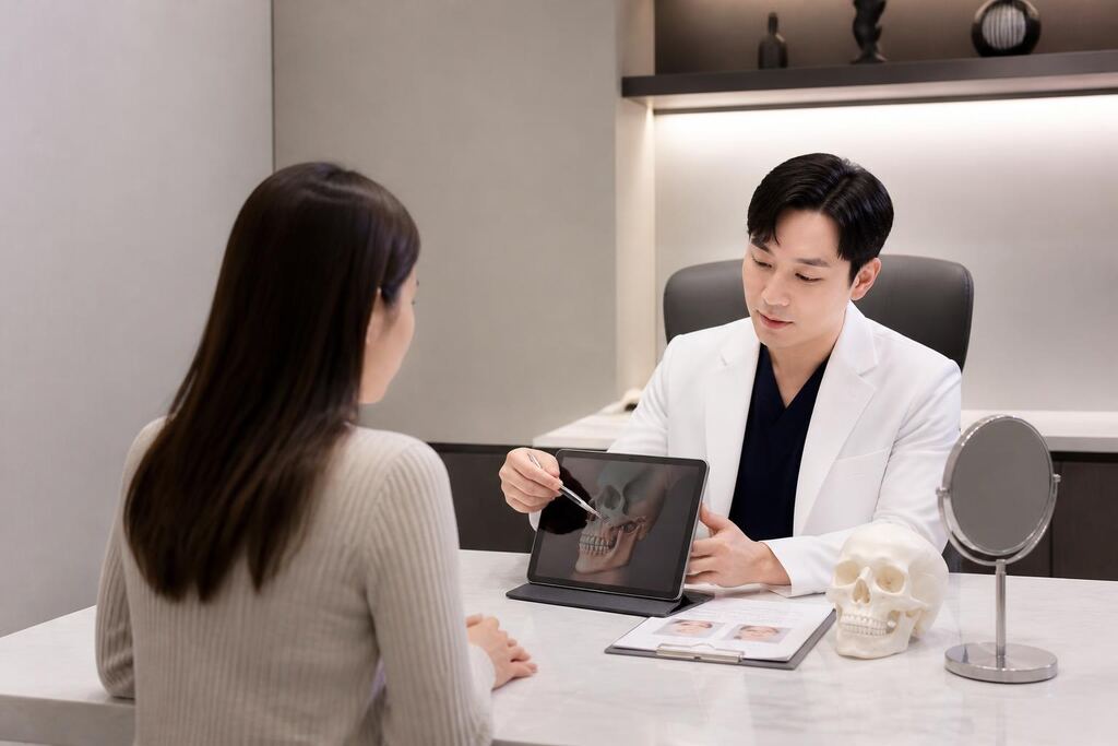 서울 동작구 안면윤곽 이미지