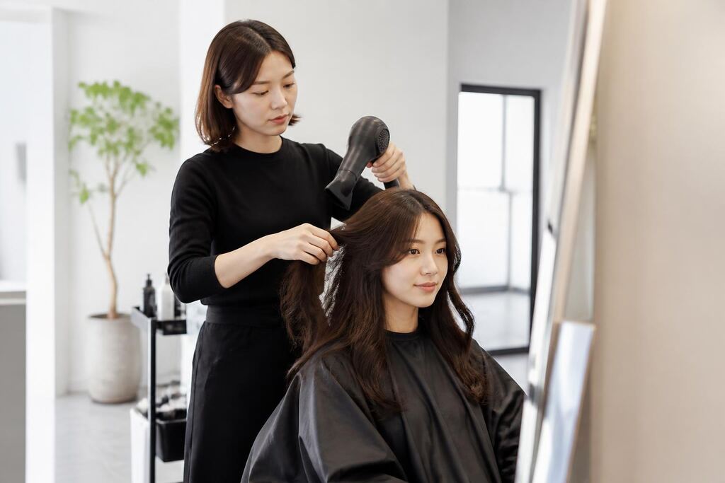 서울 광진구 헤어스타일링 이미지