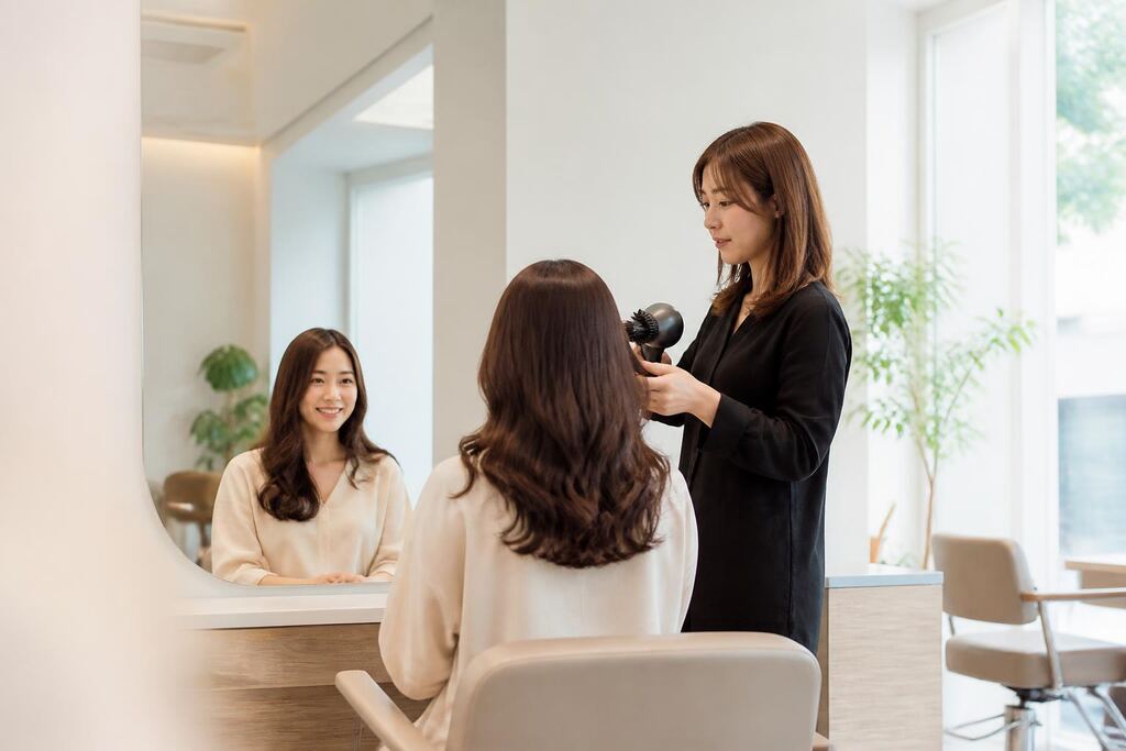 서울 중랑구 헤어스타일링 이미지