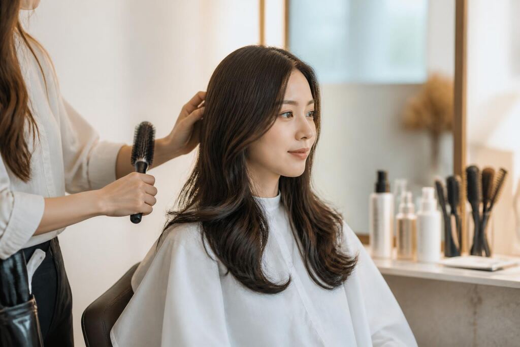 서울 성북구 헤어스타일링 이미지